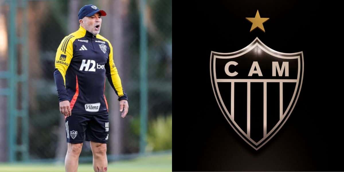 Sampaoli no Atlético-MG (Reprodução: Instagram)