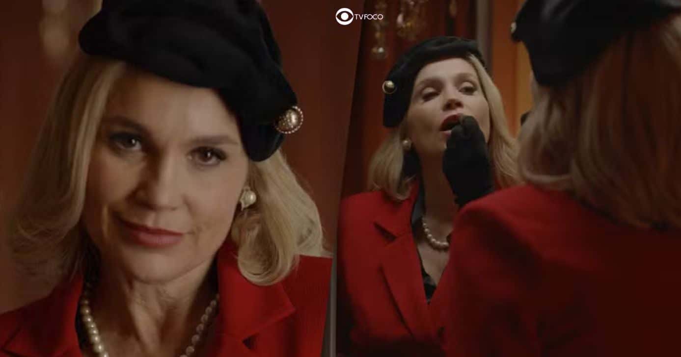 Sandra em Êta Mundo Melhor! (Foto: Reprodução / Globo / Montagem TV Foco)