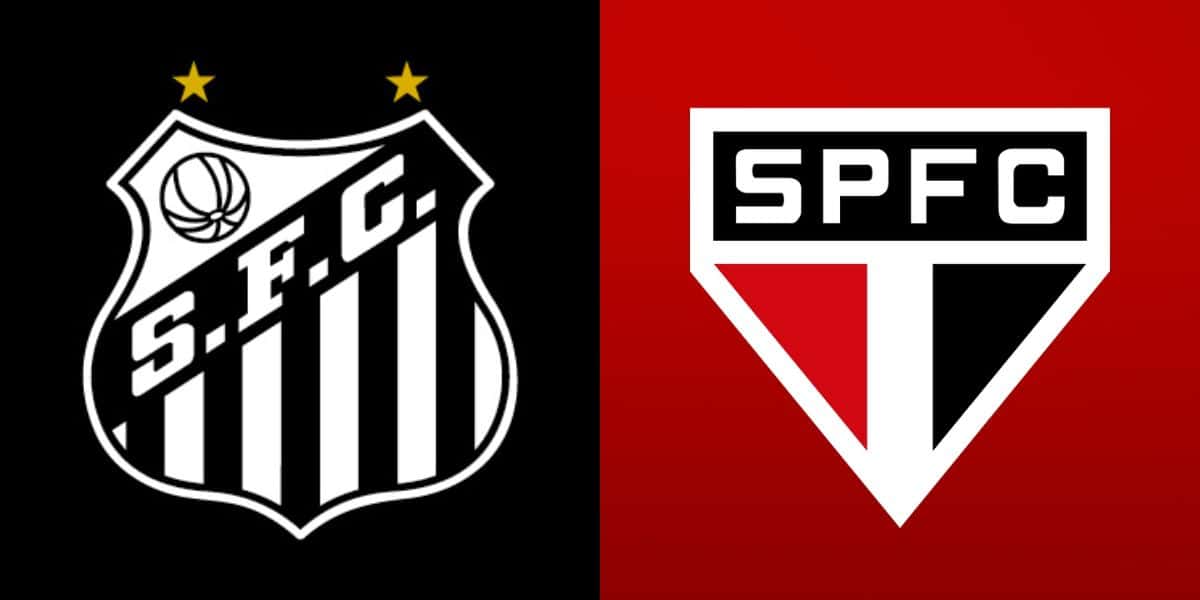 Logo Santos / Logo São Paulo (Foto: Reprodução/ Internet)