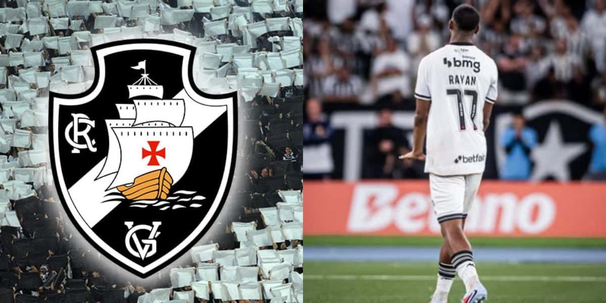 Vasco define sobre futuro de Rayan em 2025 (Reprodução: Instagram)