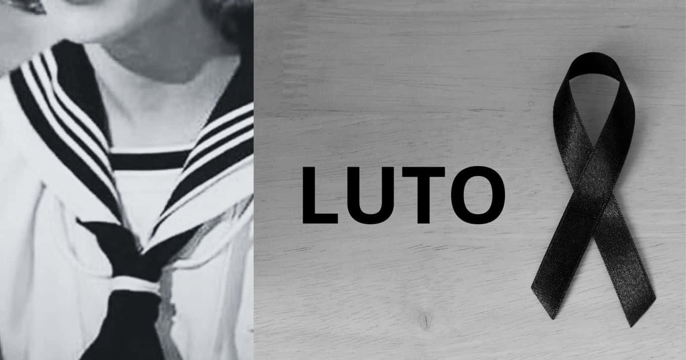 Ator e imagem de luto (Fotos: Reproduções / Divulgação / Canva)
