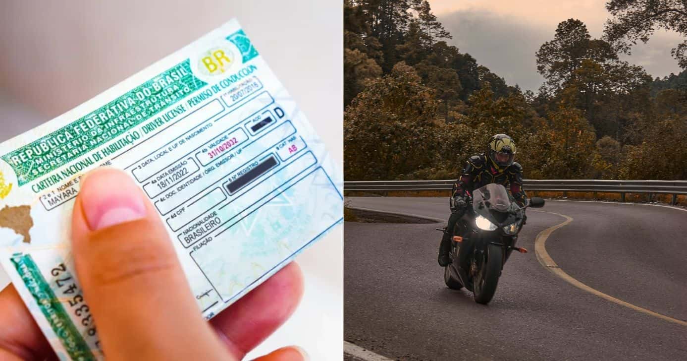 Detran SP chega com multa e proibição para CNH tipo A - Foto: Montagem