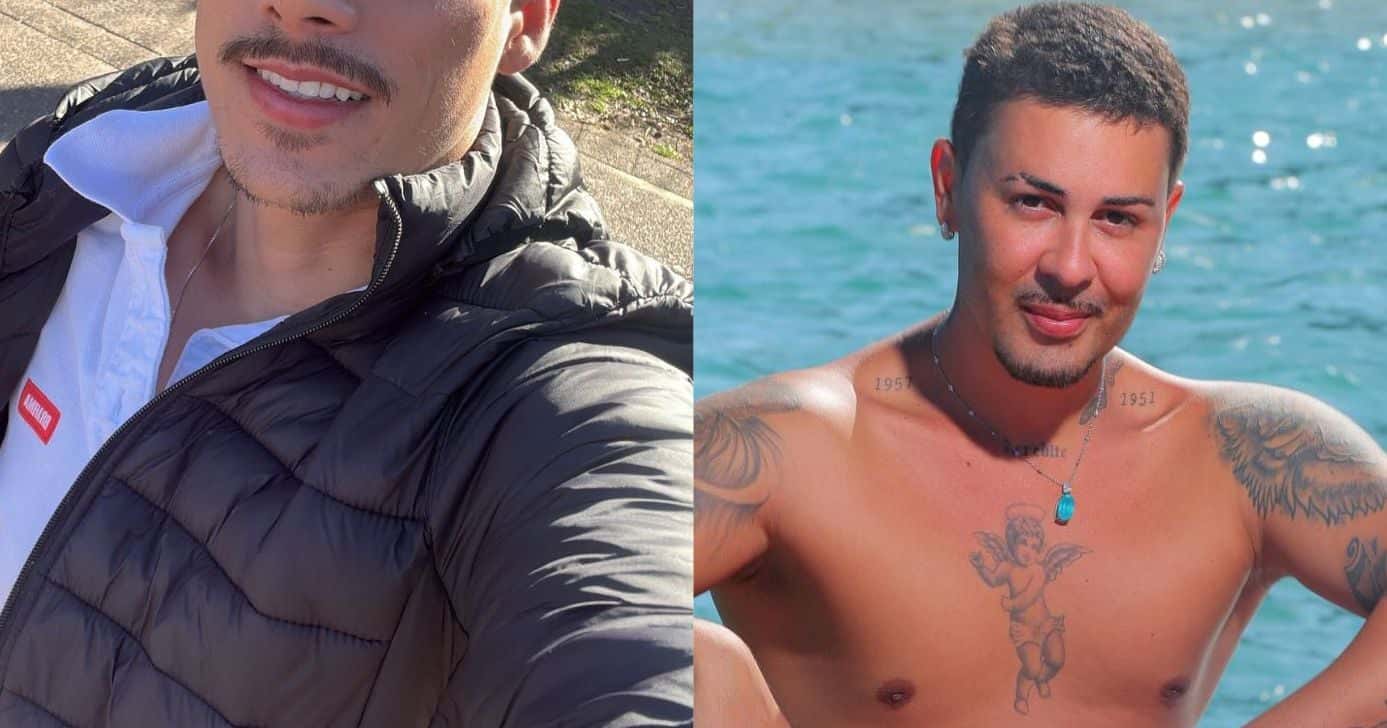 Famoso e Carlinhos Maia (Fotos: Reproduções / Instagram)