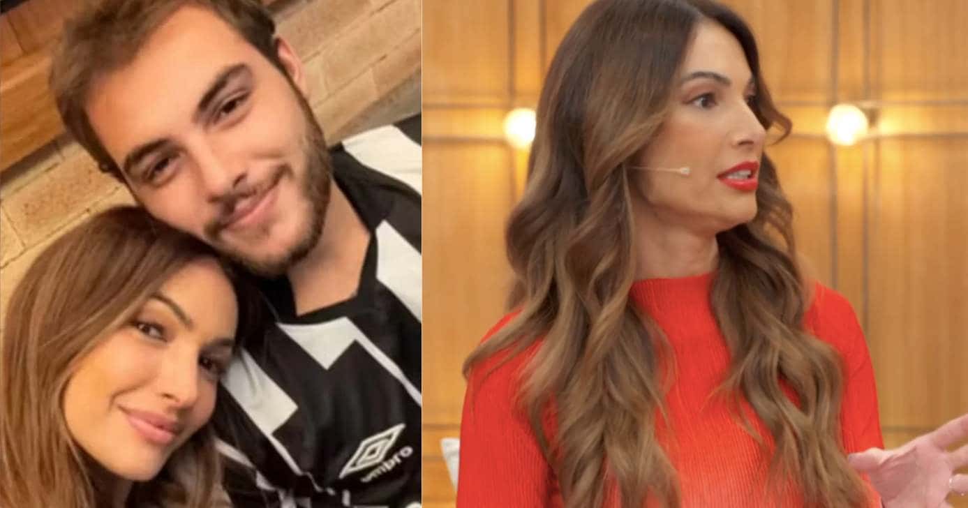 Felipe Soares e Patrícia Poeta (Fotos: Reproduções / Instagram / Globo)