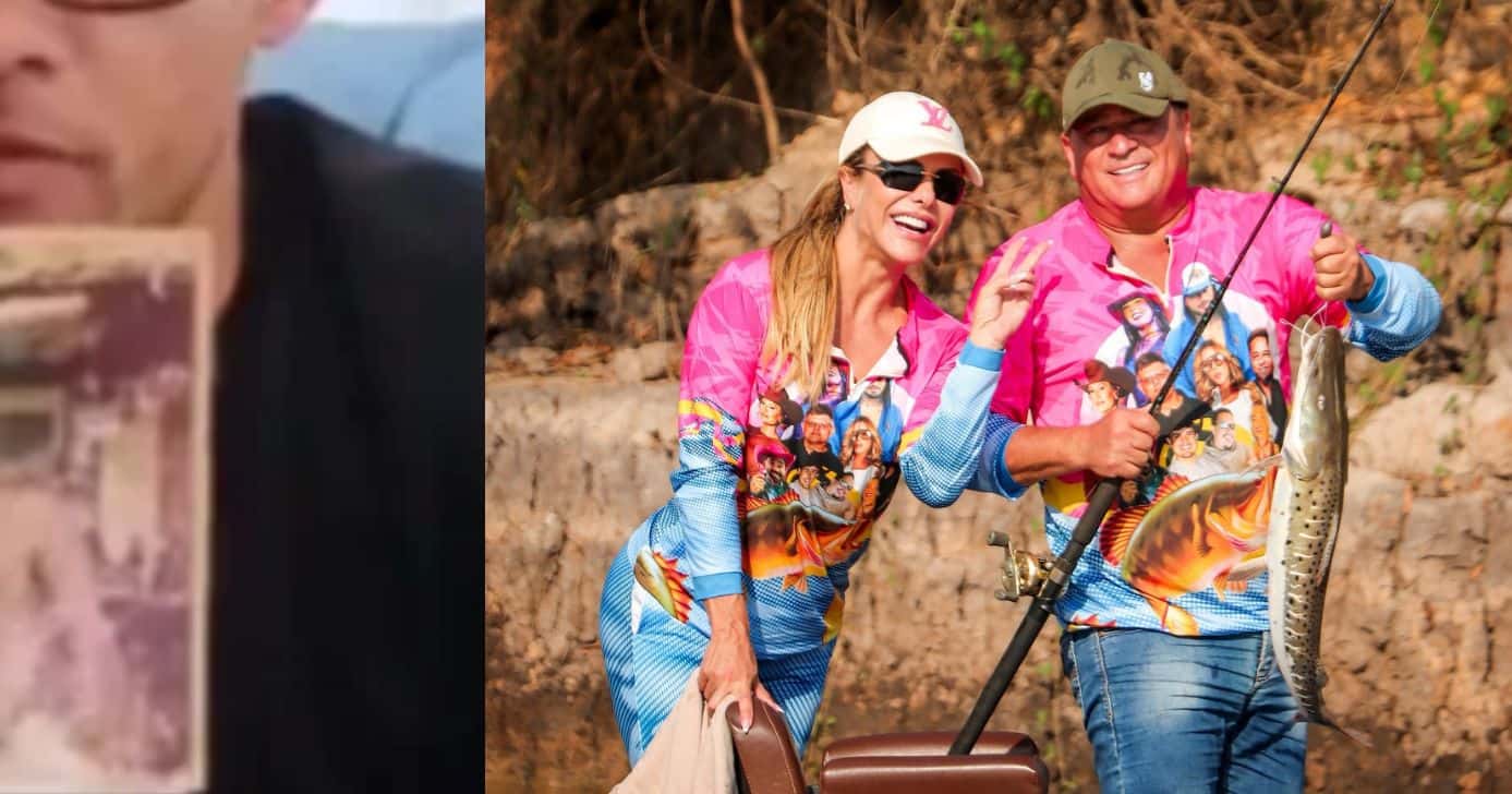 Homem, Poliana Rocha e Leonardo (Fotos: Reproduções / TikTok / Instagram)