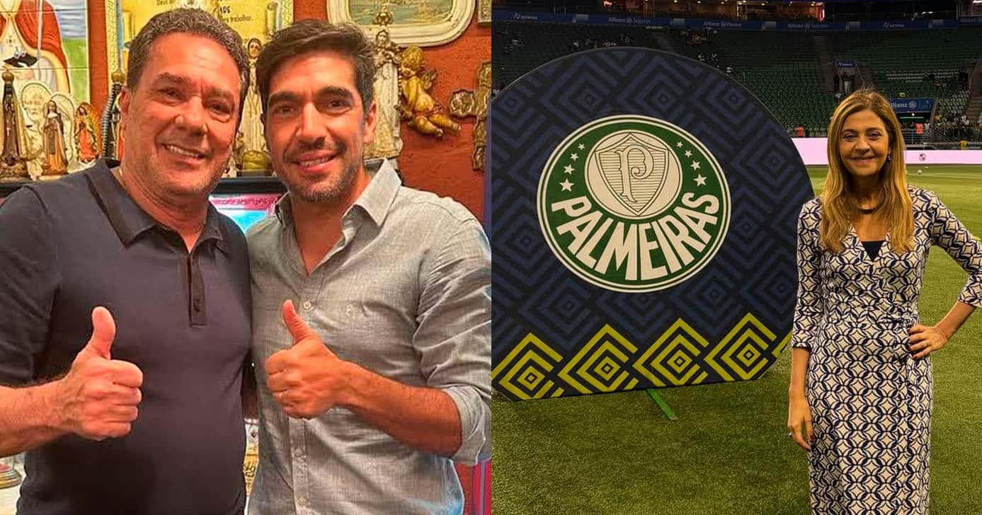 Luxemburgo - Palmeiras - Abel e Leila (Foto: Reprodução - Instagram)