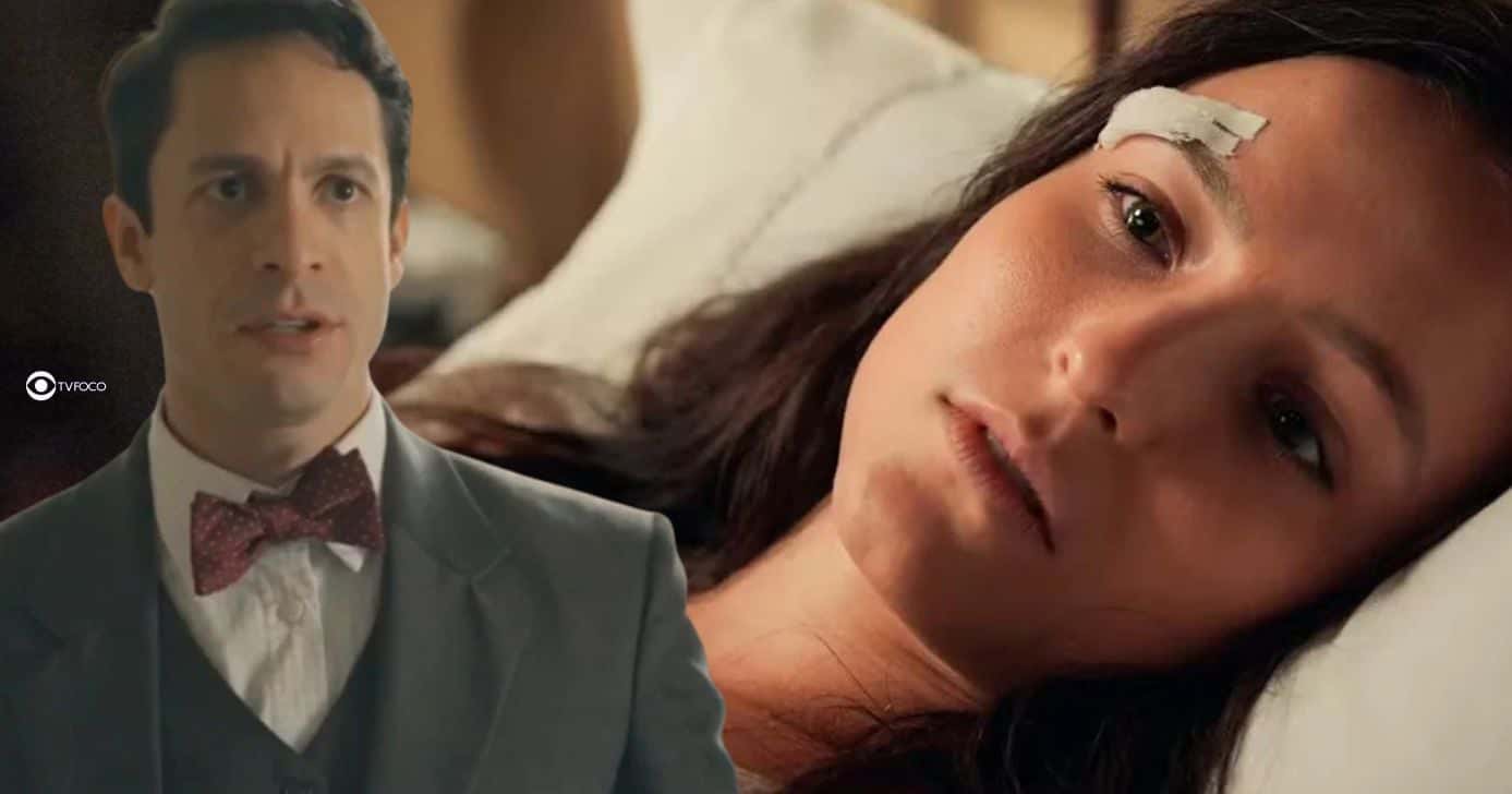 Celso e Estela em Êta Mundo Melhor! (Foto: Reprodução / Globo / Montagem TV Foco)