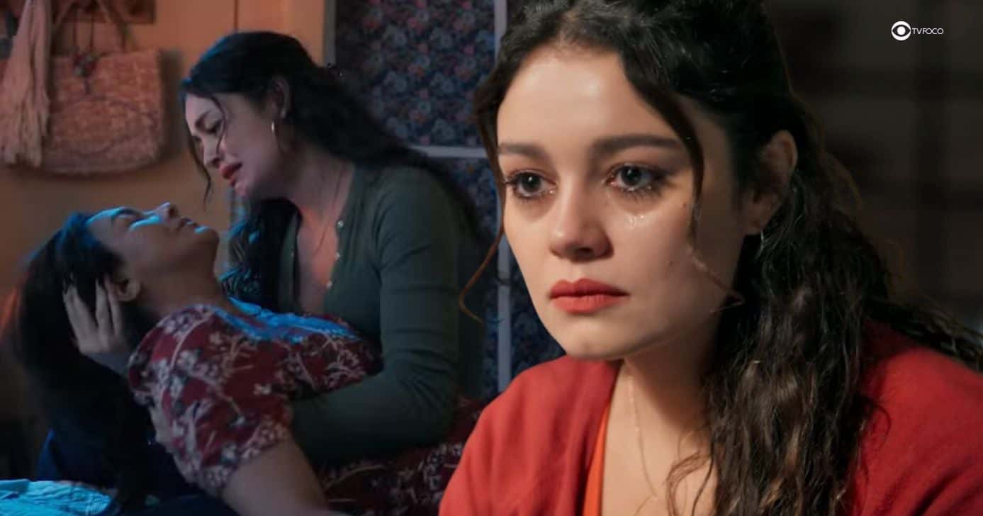 Gerluce e Lígia em Três Graças (Foto: Reprodução / Globo / Montagem TV Foco)