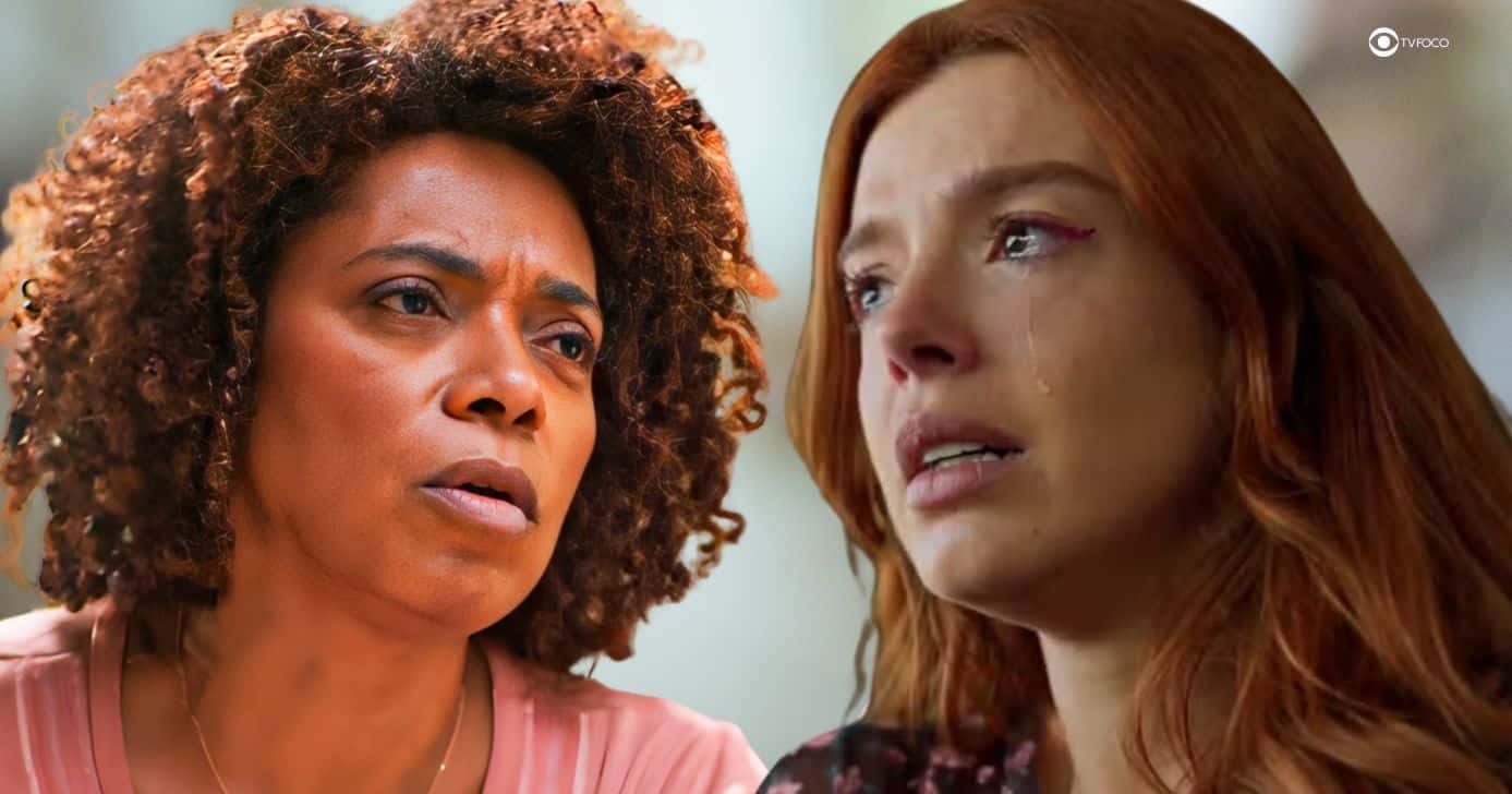 Jussara e Kami em Dona de Mim (Foto: Reprodução / Globo / Montagem TV Foco)