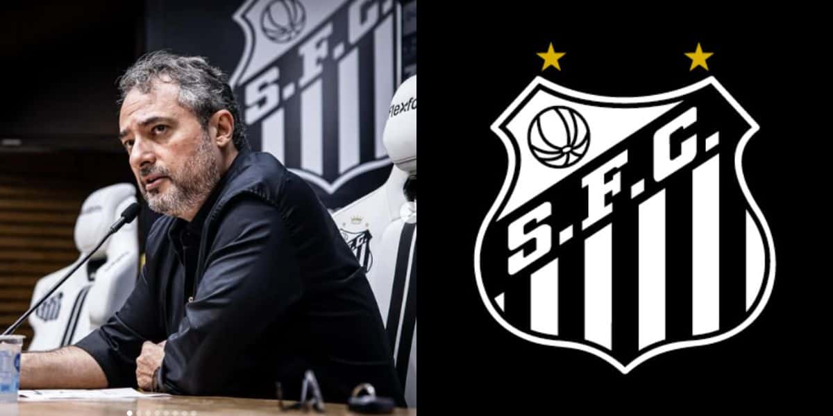 Mattos confirma novo contrato com craque no Santos (Reprodução: Instagram)