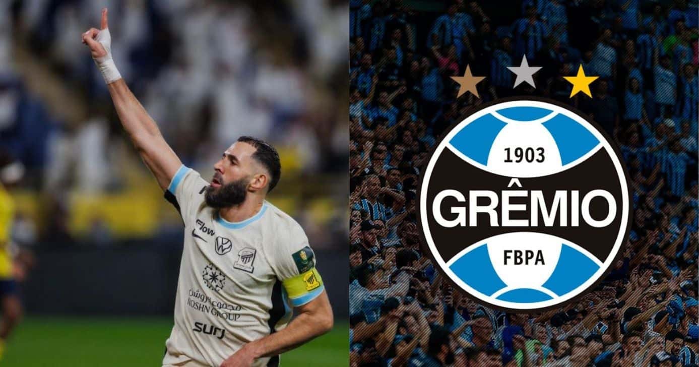 Benzema pode ser o novo reforço do Grêmio - Foto: Montagem