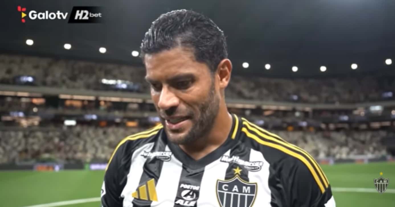Hulk no Atlético-MG (Foto: Atlético-MG TV)