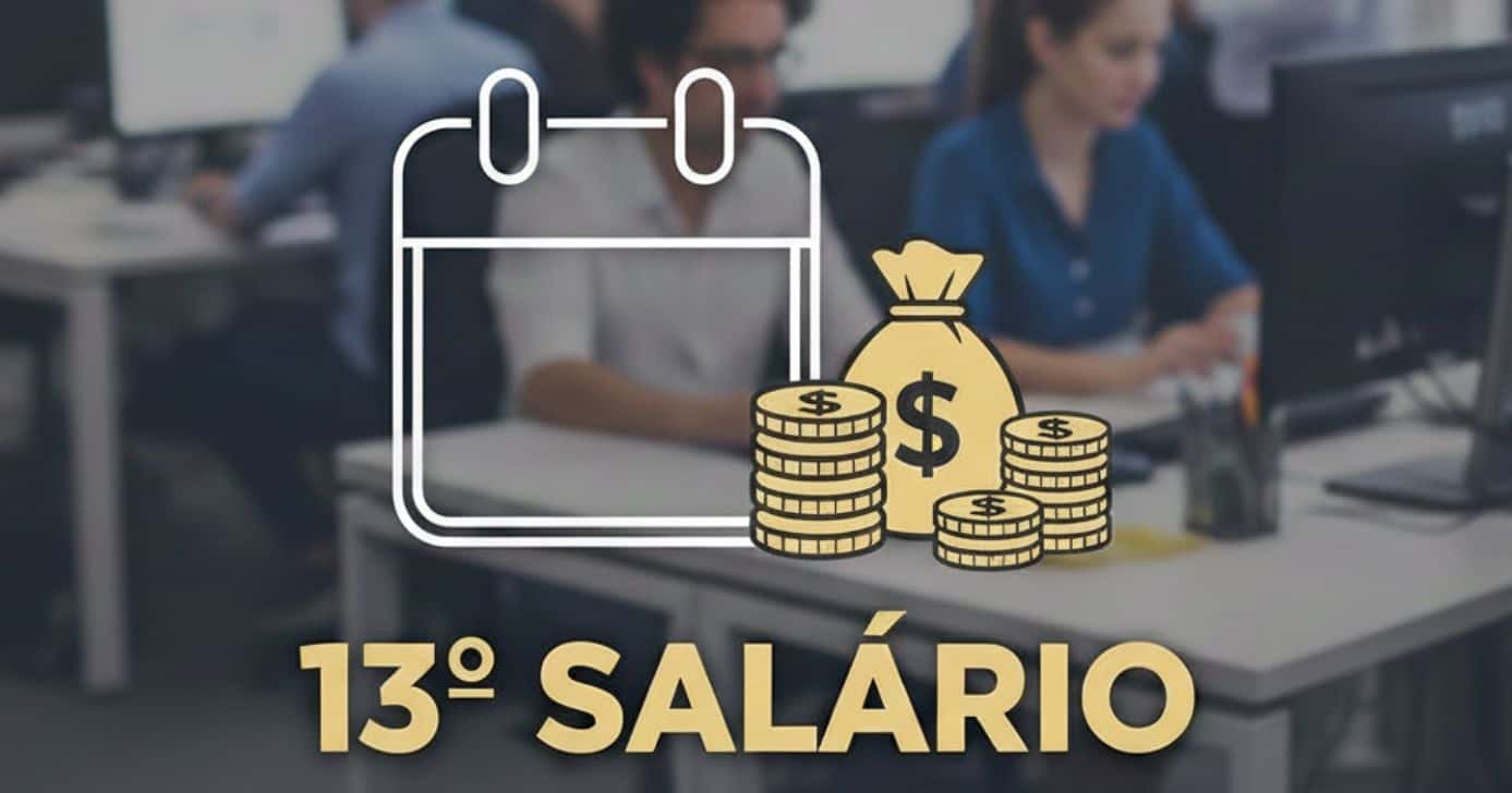Ilustração 13º salário (Foto: Montagem TV Foco / Canva / GMN)