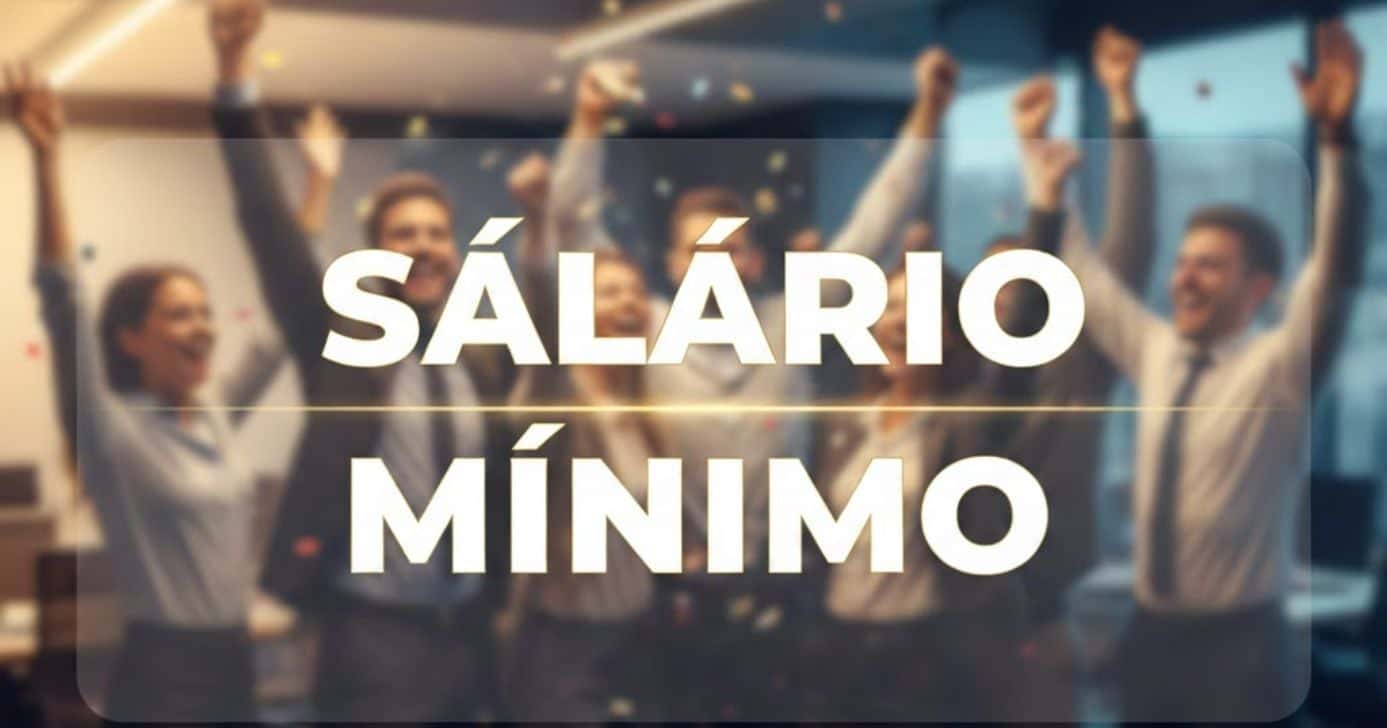 Ilustrações trabalhadores e salário mínimo (Fotos: Montagem TV Foco / Canva / GMN)