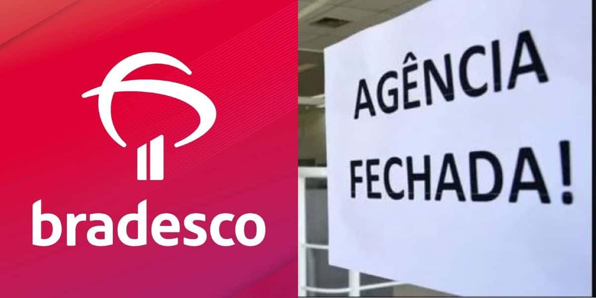 342 agências do Bradesco fechadas no Brasil (Reprodução: Montagem TV Foco)