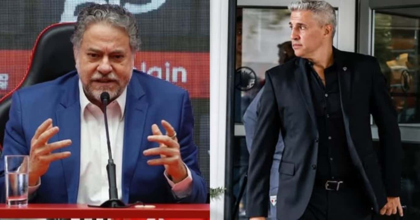 Presidente do São Paulo comunica o que acontecerá em 2026 - Foto: Montagem/Instagram