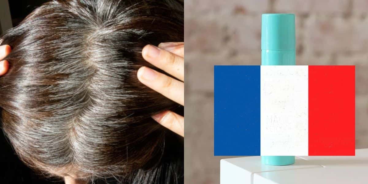 Adeus ao cabelo branco com produto francês (Reprodução: Montagem TV Foco)