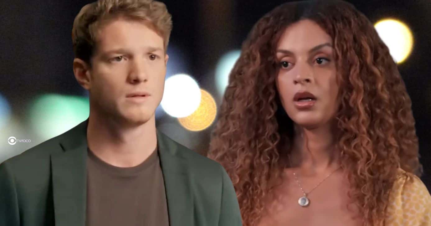 Leonardo e Viviane em Três Graças (Foto: Reprodução / Globo / Montagem TV Foco)