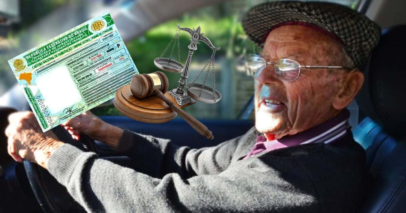 Mudanças nas regras da CNH atingem em cheio motoristas 70+ em 2025 e 2026 (Foto Reprodução/Montagem/TV Foco/Canva/Paola)