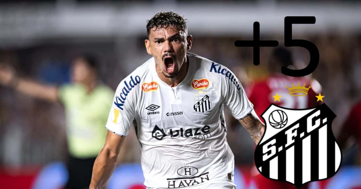 Teixeira aprova reformulação no Santos com venda de Tiquinho e outros 5 jogadores Foto Reprodução/Montagem/TV Foco/Abner Dourado/AGIF)
