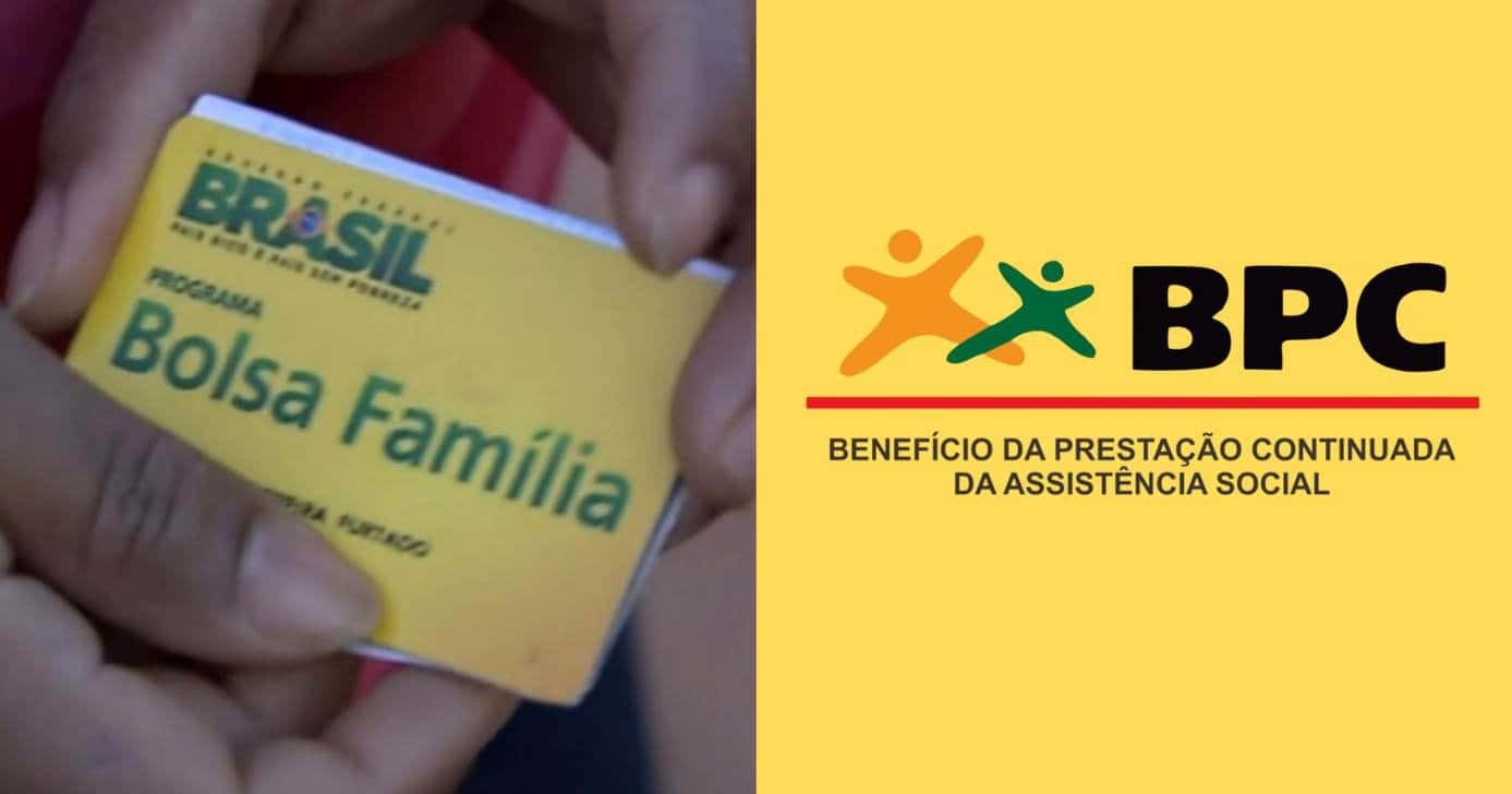 Bolsa Família e BPC (Fotos: Reproduções / Globo / Internet)