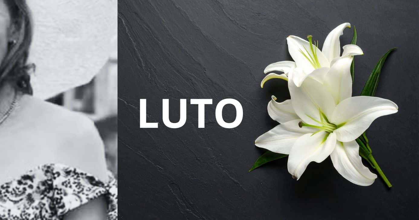 Famosa e imagem de luto (Fotos: Reproduções / Instagram / Canva)