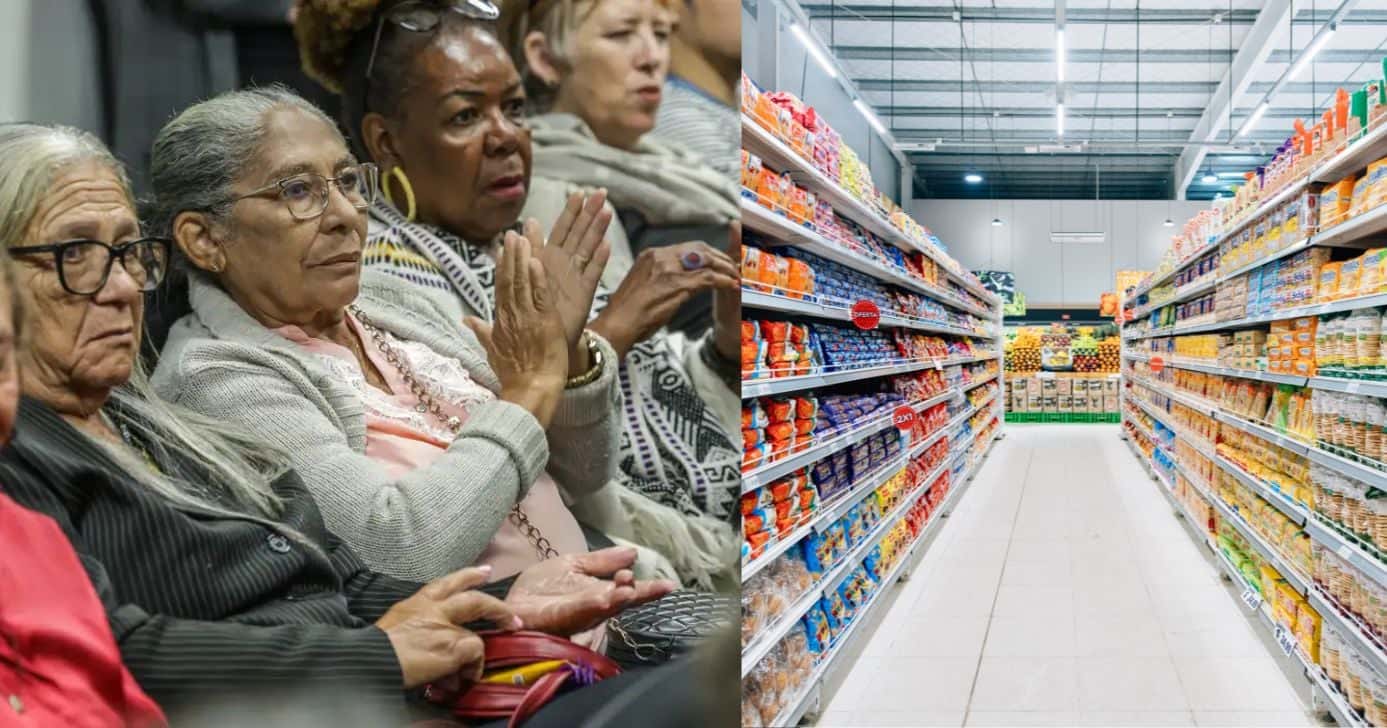 Idosos / Supermercado - Foto Ilustrativa
