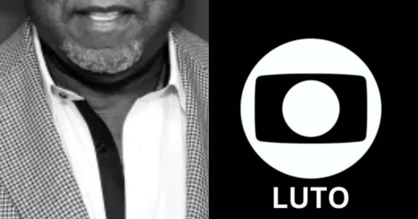 Luto, ator, Jornal da Globo (Foto: Reprodução/ Internet)