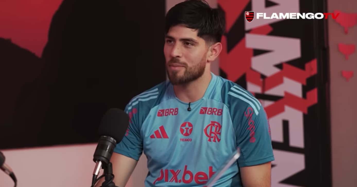 Rossi do Flamengo (Foto: Flamengo TV)