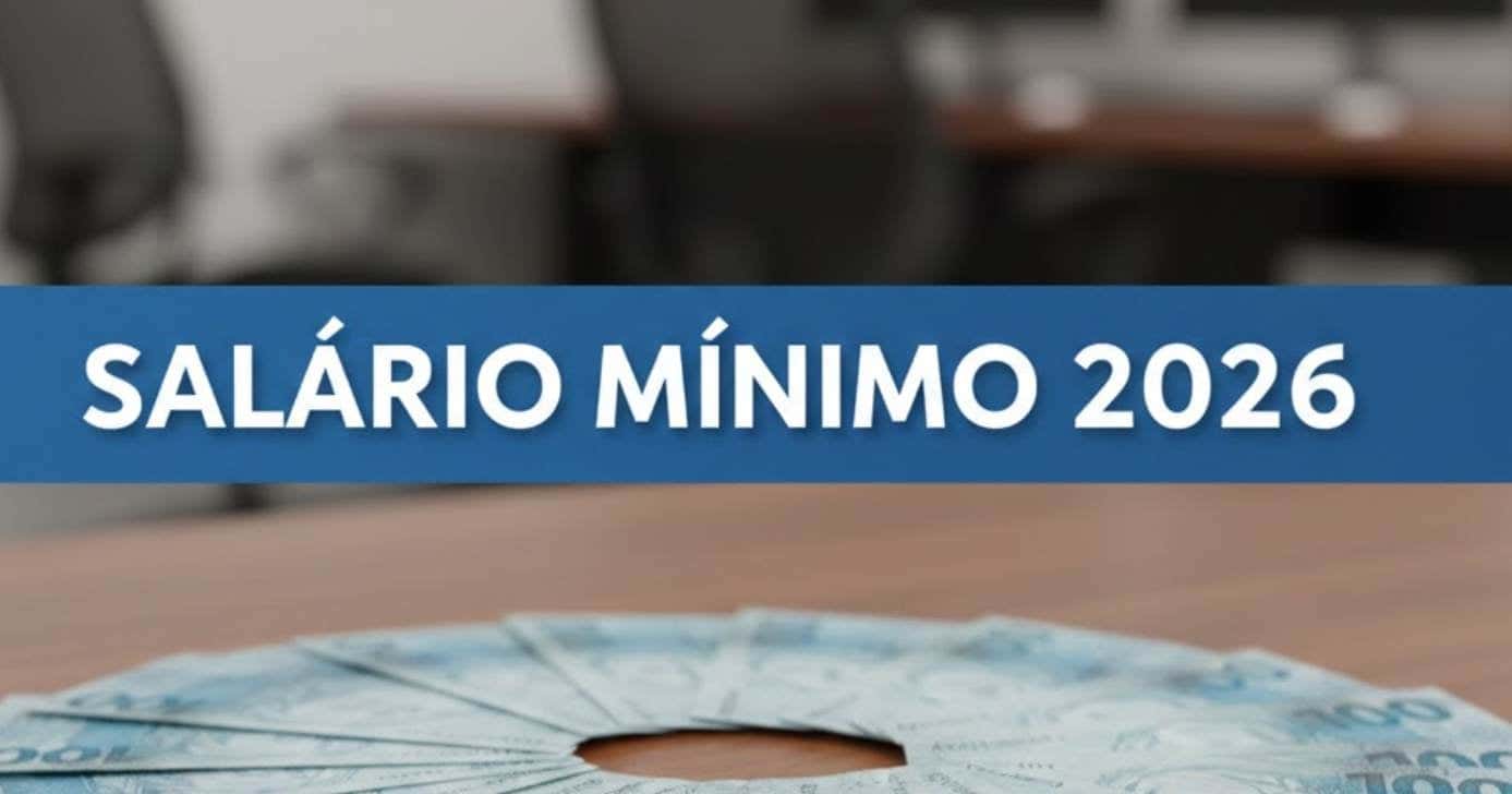 Salário mínimo de 2026 (Foto: Montagem TV Foco / GMN)