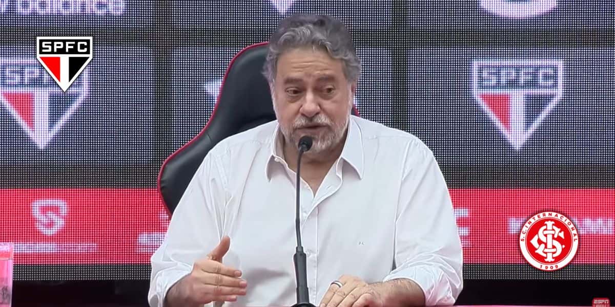 Foto - Montagem TV Foco/ Reprodução Youtube - SPFC TV