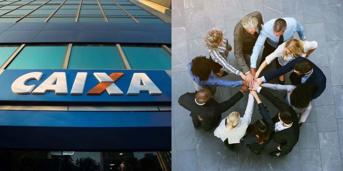 Caixa comunica liberação de benefício à lista de trabalhadores (Reprodução: Montagem TV Foco)