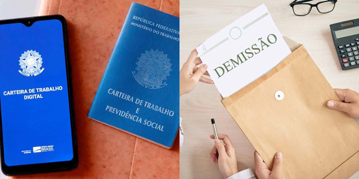 Demissão com todos os direitos garantidos (Reprodução: Montagem TV Foco)