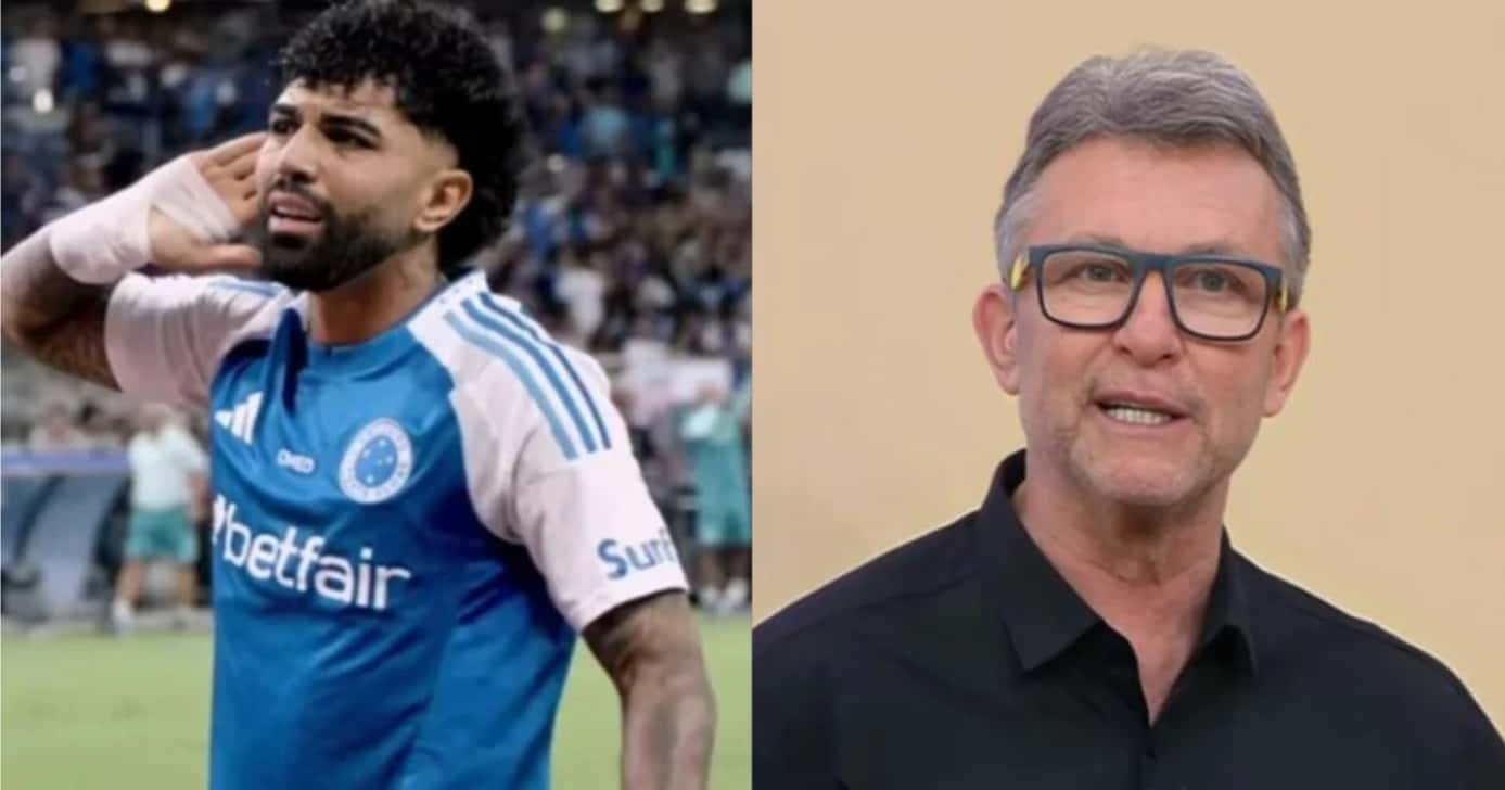 Neto paralisa Band e anuncia ida de Gabigol ao Corinthians - Montagem/Internet