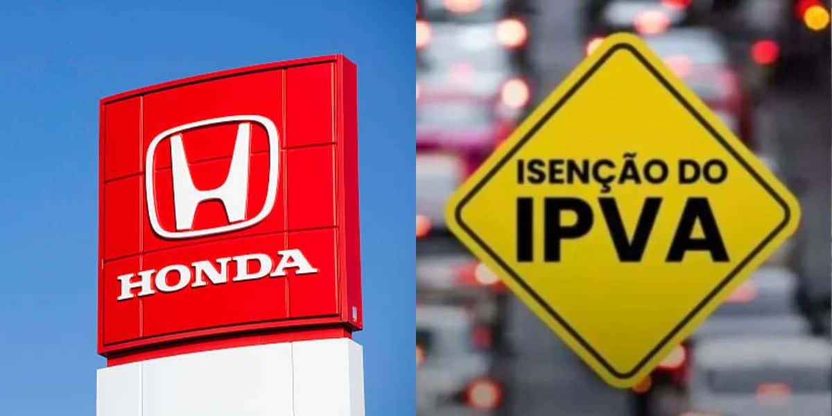 Honda - IPVA (Reprodução: Montagem TV Foco)