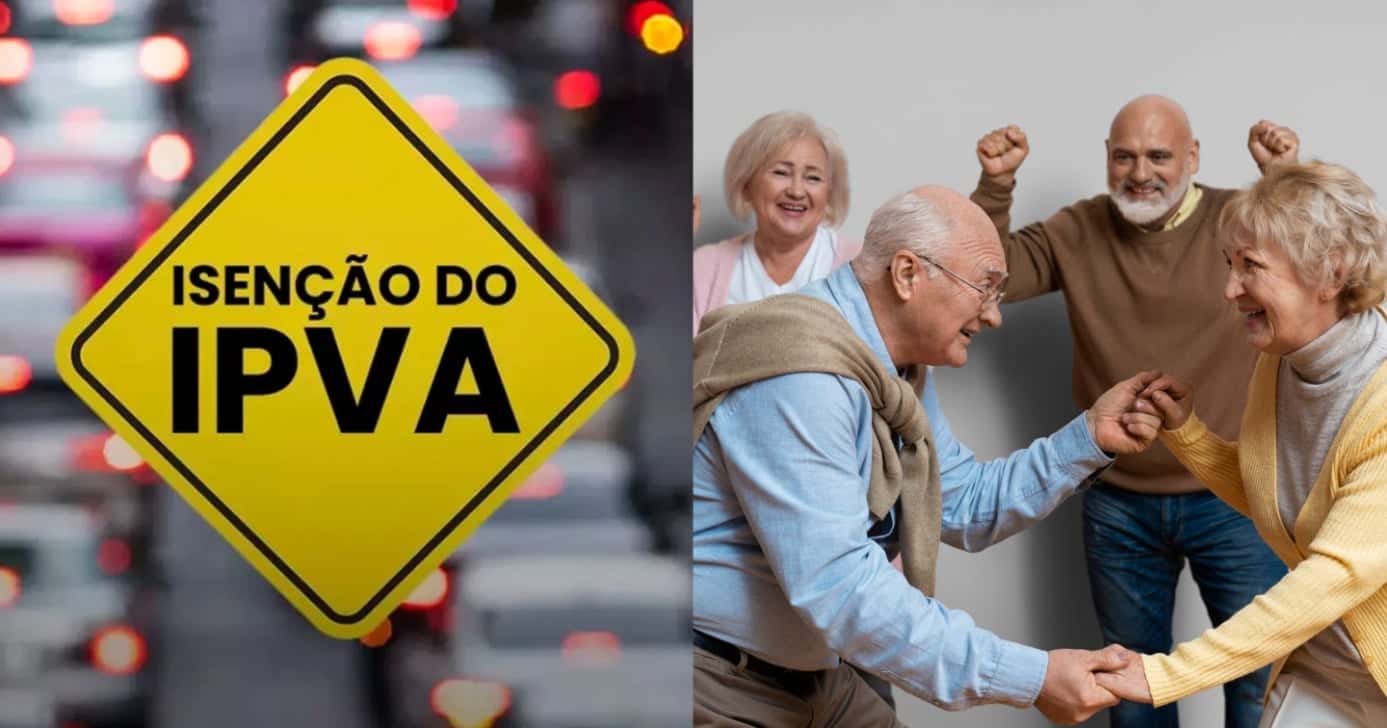 Idosos vão se livrar do IPVA em 2026? - Foto: Montagem/TV FOCO