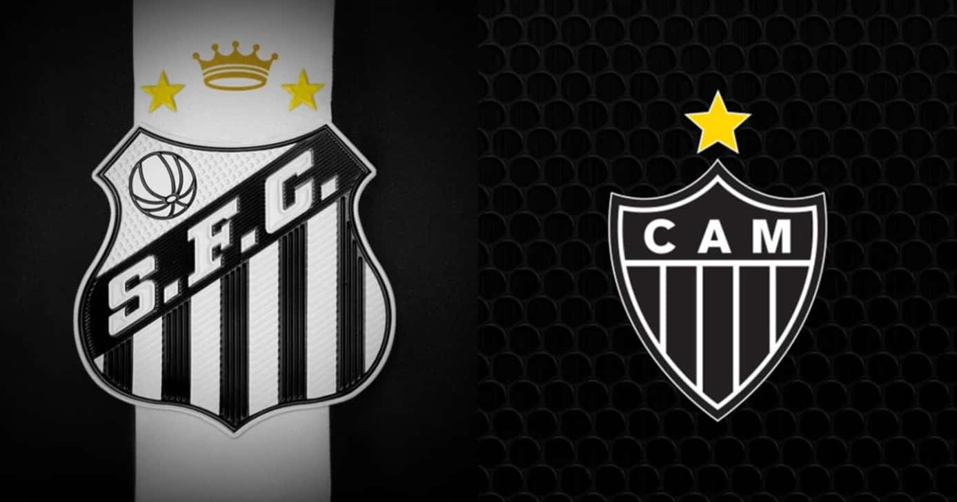 Teixeira negocia com Atlético-MG para ter meia no Santos - Montagem/TV FOCO