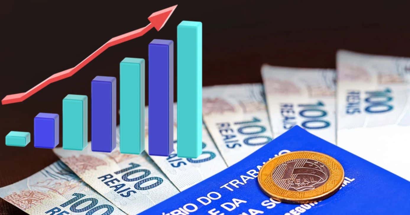Lei trabalhista confirma salário mínimo de mais de R$2000 à lista (Foto Reprodução/Montagem/TV Foco/Canva/Paola)