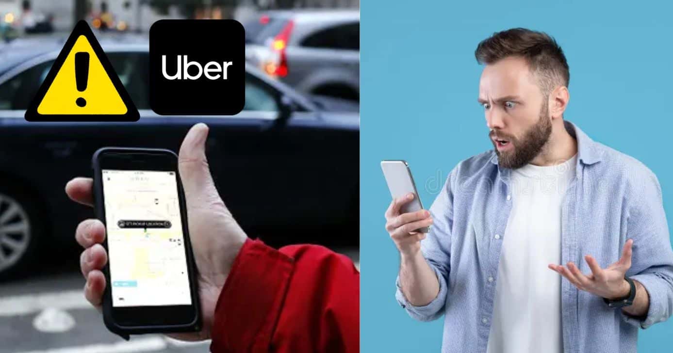 Fique atento: O novo golpe na Uber que está duplicando o valor da corrida dos passageiros (Foto Reprodução/Montagem/TV Foco/Canva/Paola)