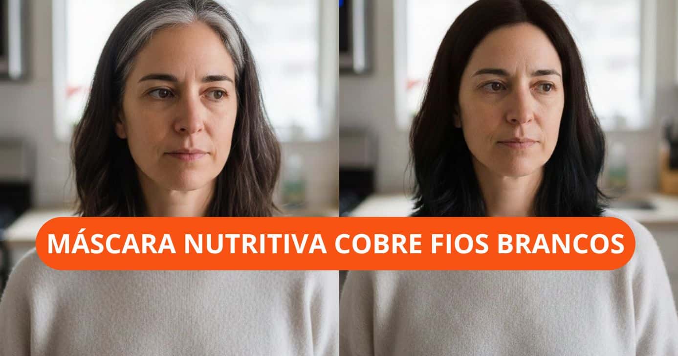 Antes e depois de cabelo branco (Foto: Montagem TV Foco / GMN)