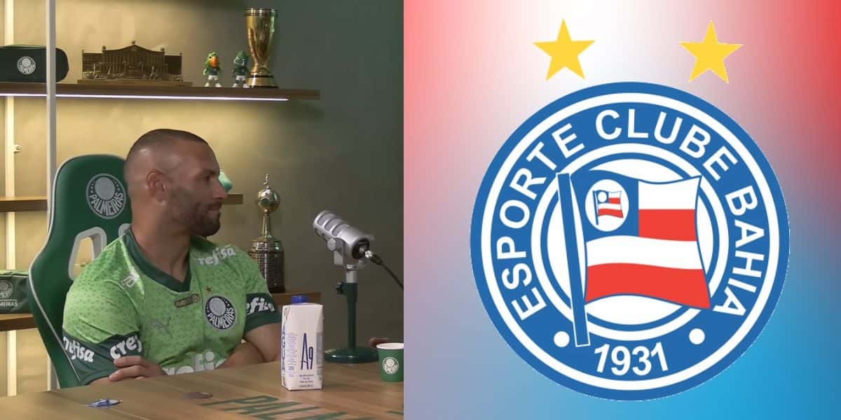 Foto - Montagem TV Foco/ Reprodução Youtube - TV Palmeiras