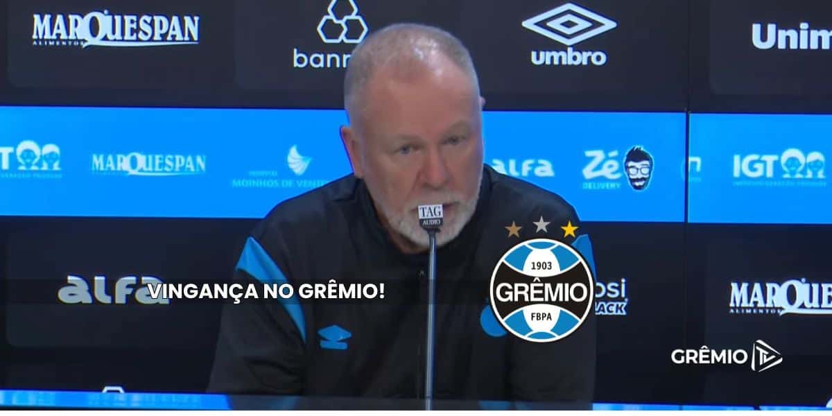 Foto - Montagem TV Foco/ Reprodução Youtube - Grêmio FBPA