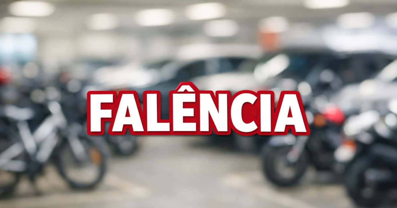 Ilustração falência (Foto: Montagem TV Foco)