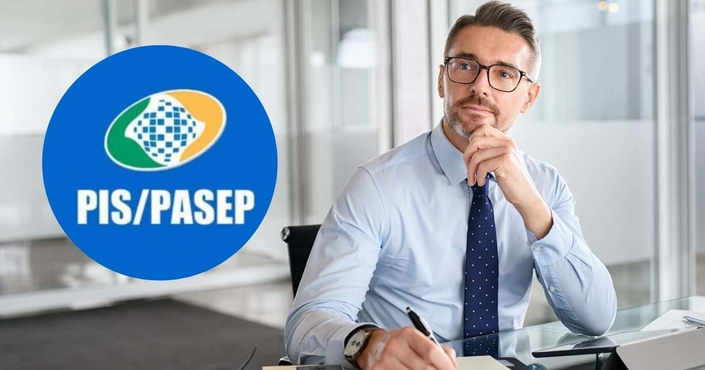 PIS/Pasep e ilustração trabalhador (Foto: Montagem TV Foco / Canva / Internet)