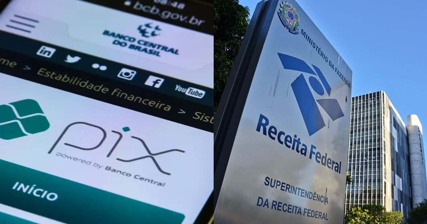 Informe da Receita Federal diz se Pix será taxado em 2026 - Foto: Montagem