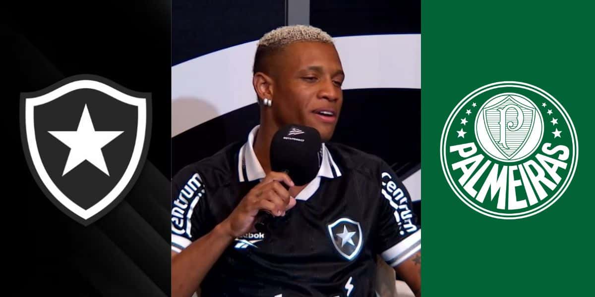 Foto - Montagem TV Foco/ Reprodução Youtube - botafogo