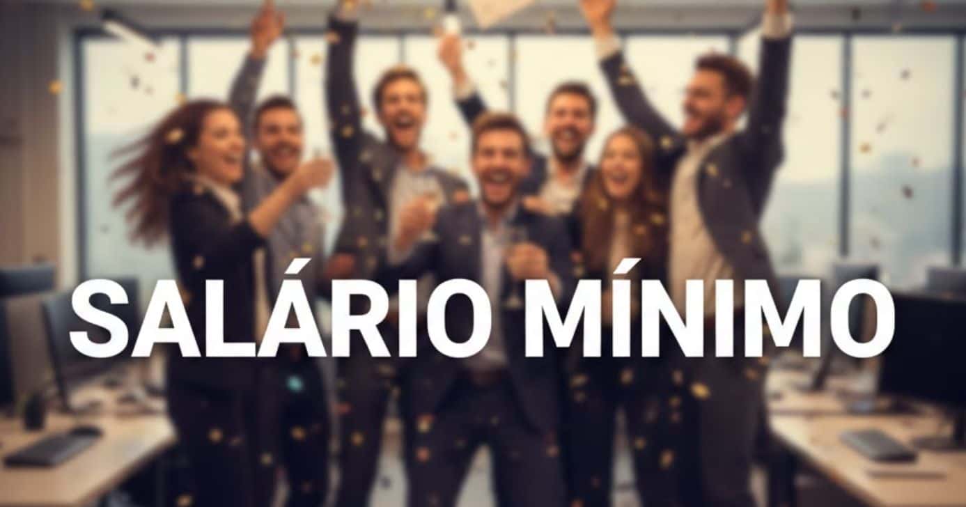 Ilustração salário mínimo (Foto: Montagem TV Foco)