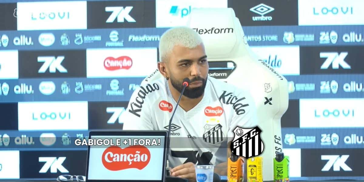 Foto - Montagem TV Foco/ Reprodução Youtube - Santos TV