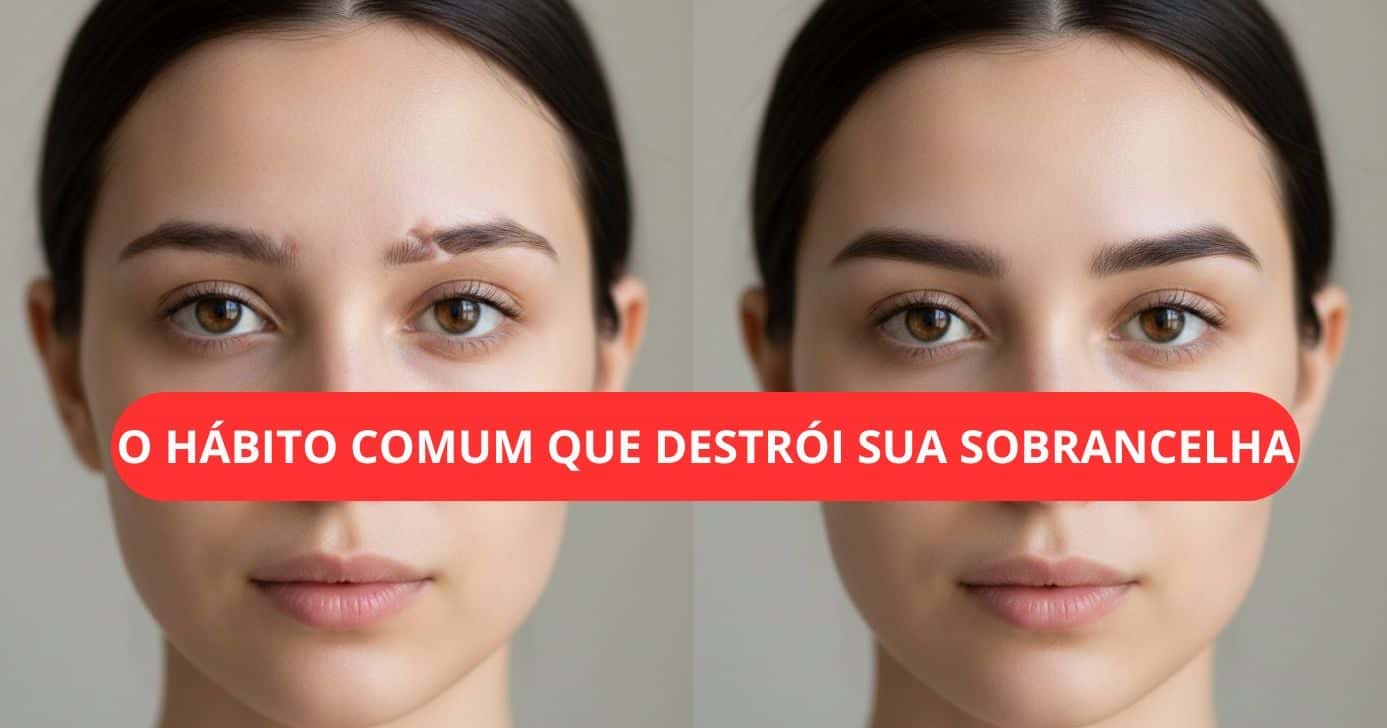 Sobrancelhas falhas e cheias (Foto: Montagem TV Foco / GMN)