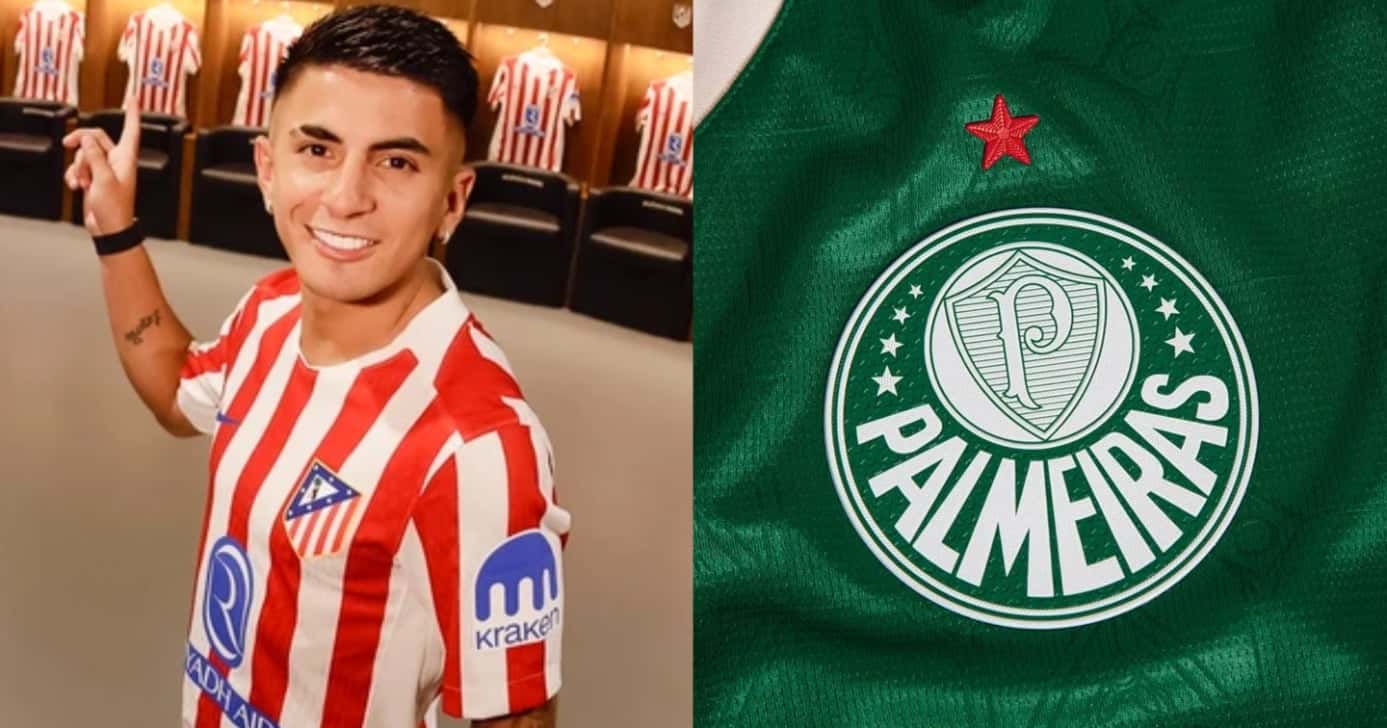 Thiago Alamda e Palmeiras (Foto: Reprodução/ Internet)